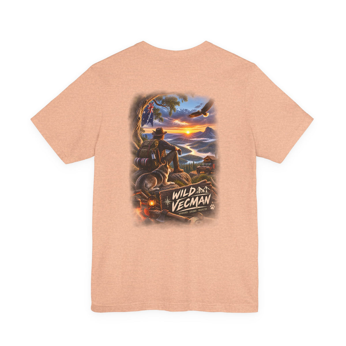 WiLD VecMan Sunset Adventure T-Shirt