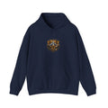 WiLD VecMan Hoodie — Geometric Wolf Emblem Graphic Sweatshirt