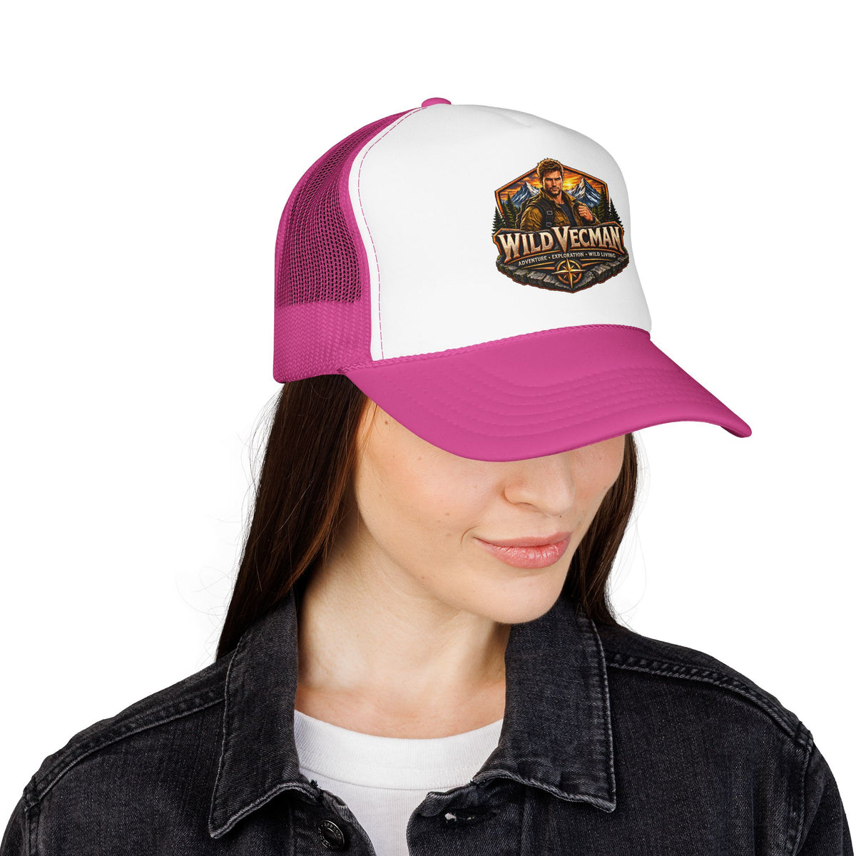 Wild Vecman Trucker Hat - Adventure Outdoors Cap