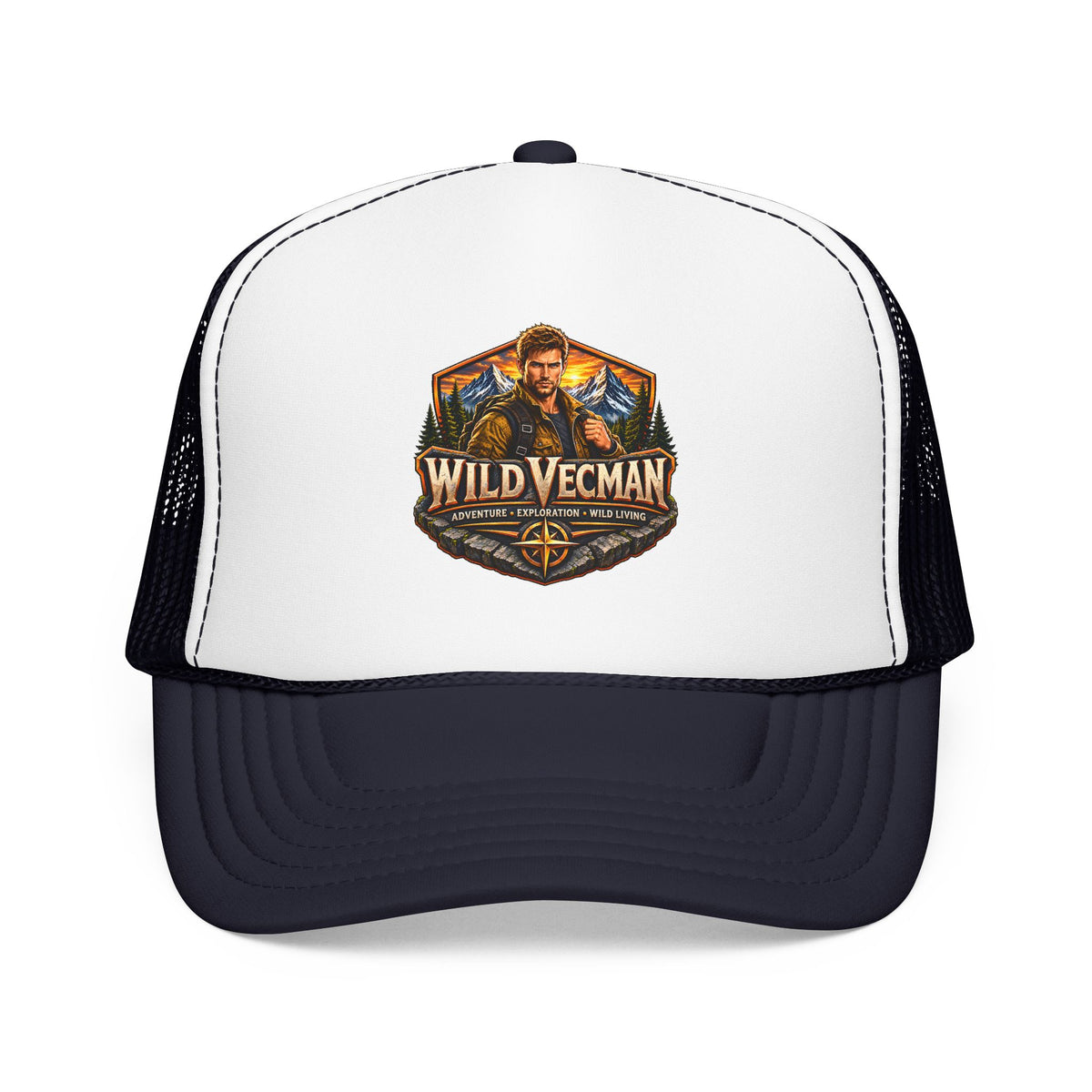 Wild Vecman Trucker Hat - Adventure Outdoors Cap