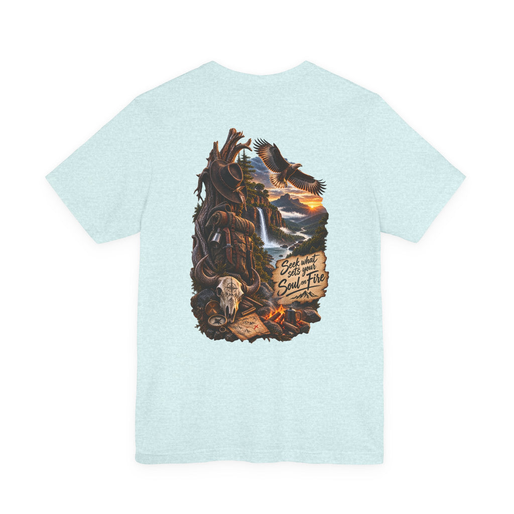 Recherchez ce qui enflamme votre âme - T-shirt WiLD VecMan