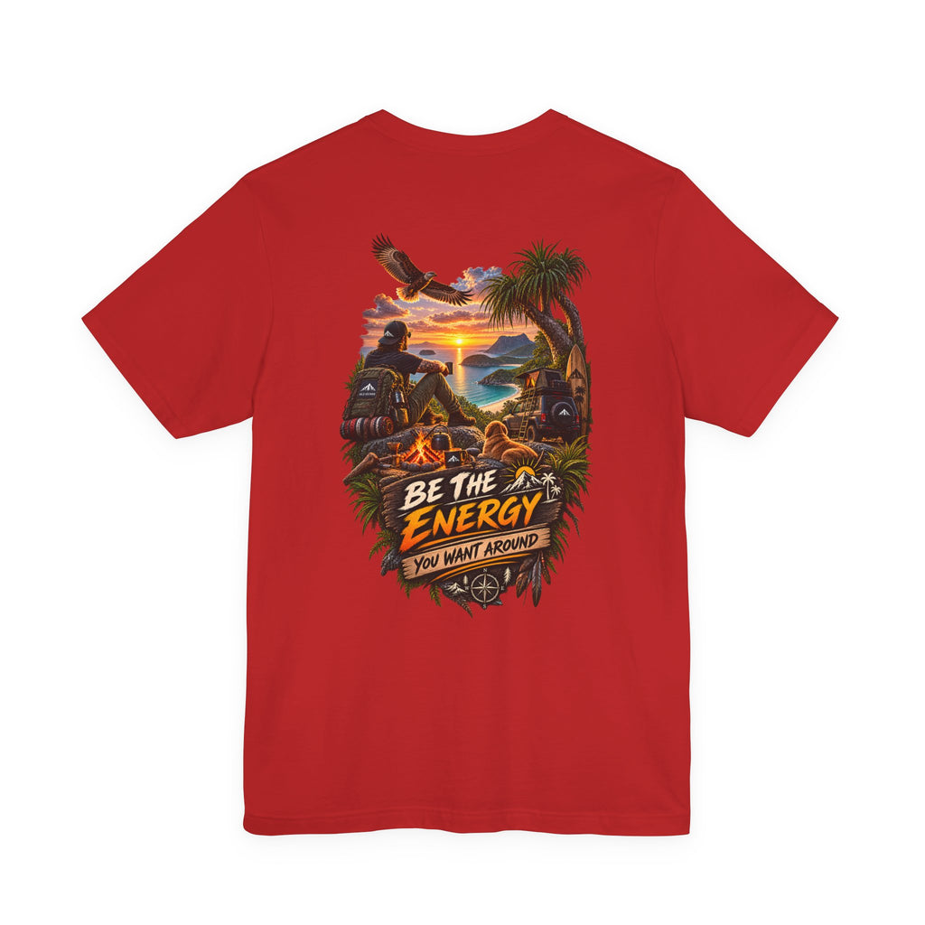 T-shirt Coucher de soleil Be The Energy
