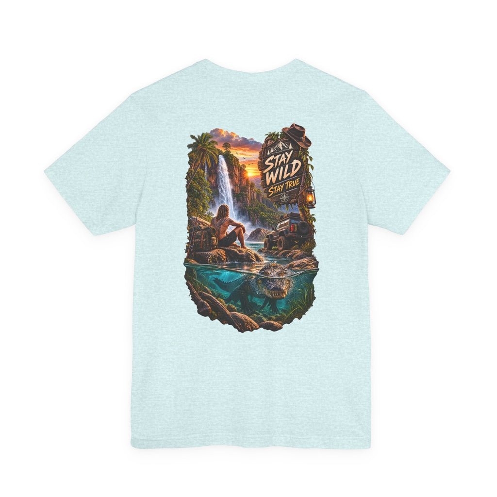 Rester sauvage, rester soi-même - T-shirt WiLD VecMan