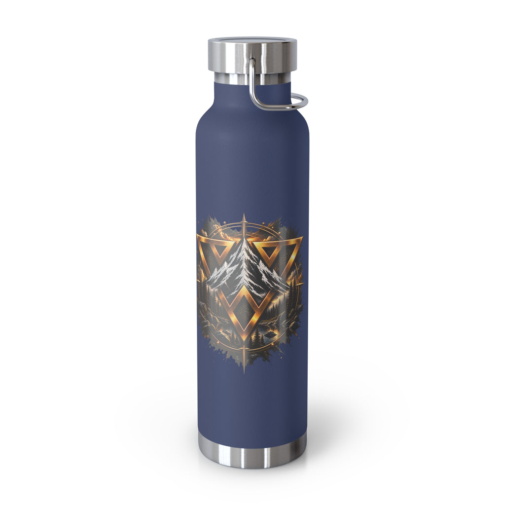 WiLD VecMan Copper Water Bottle, 22oz