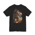 Western Wilderness T‑Shirt — “Seek the Sun, Find the Fire” Scenic Eagle & Skull Tee