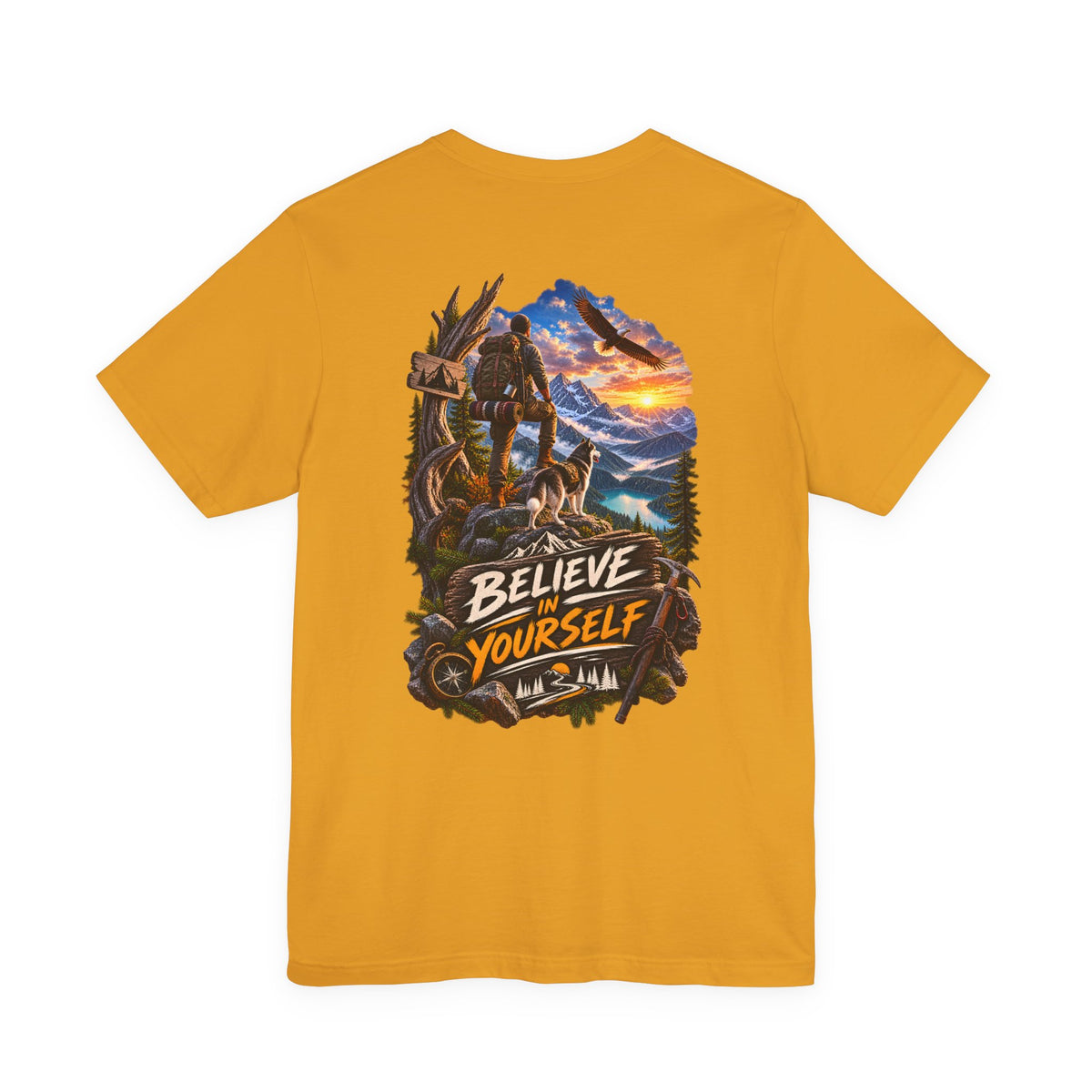 Believe In Yourself Mountain Adventure Tee
