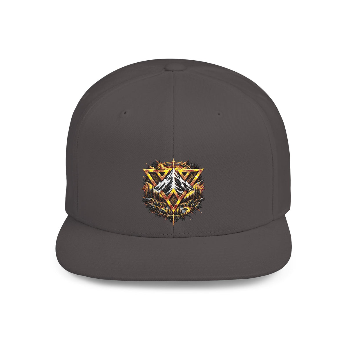 WildVecan Gold Crest Snapback Hat