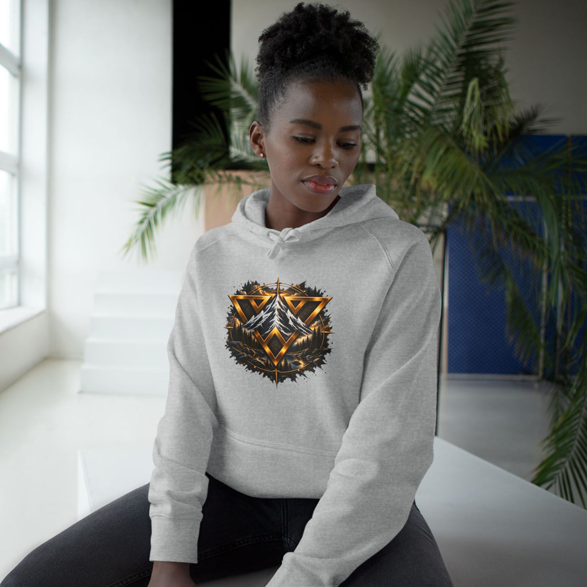 WilD VecMan Hoodie — "We Suffer Because We Think Everything Is Permanent" Inspirational Graphic Hoodie
