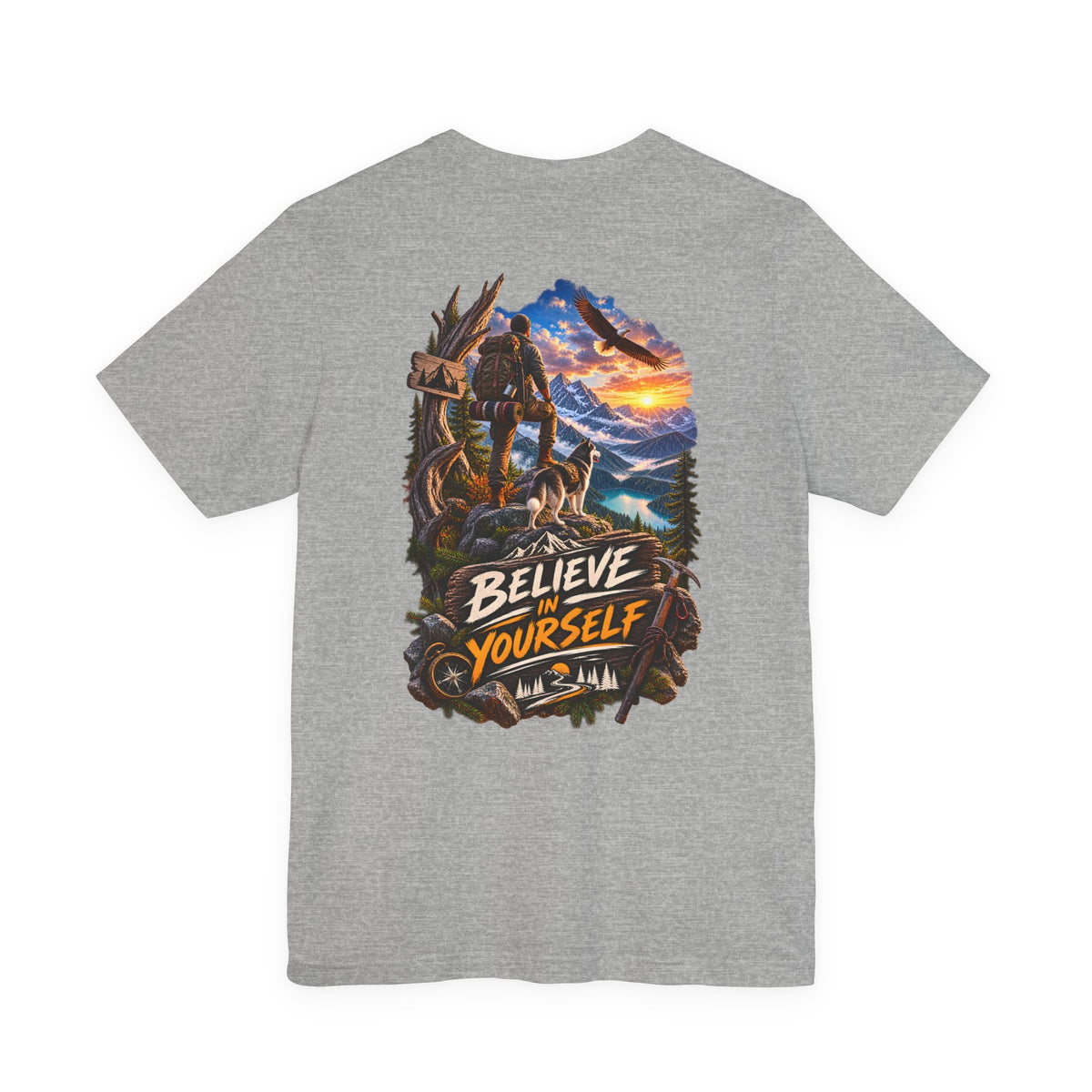 Believe In Yourself Mountain Adventure Tee