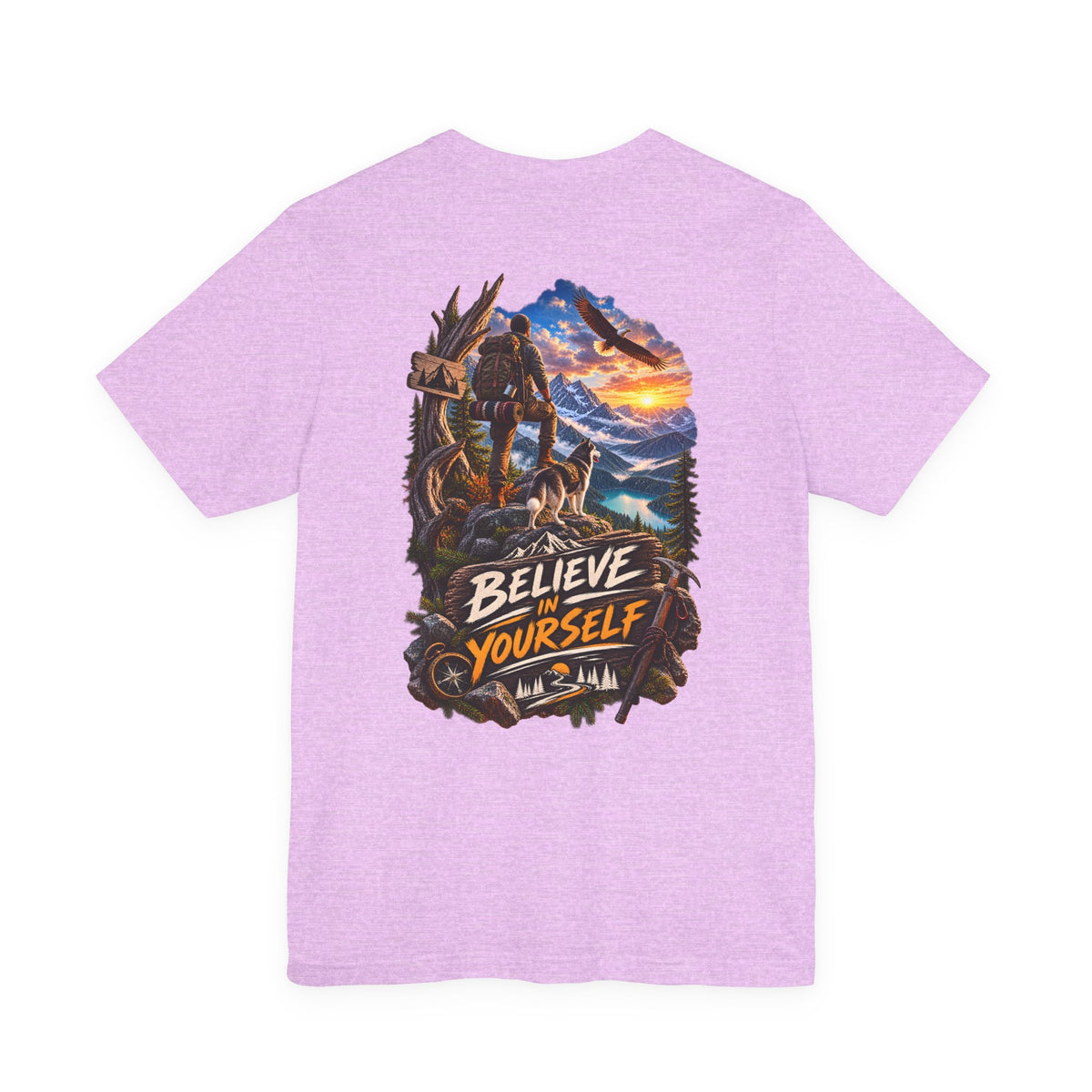 Believe In Yourself Mountain Adventure Tee