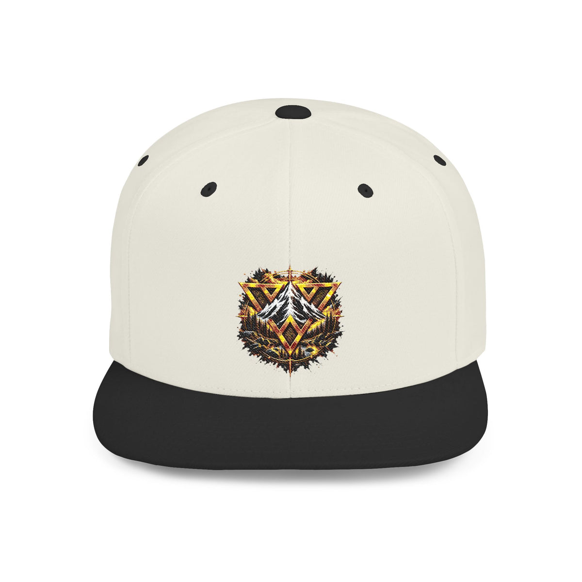 WildVecan Gold Crest Snapback Hat