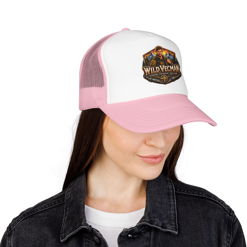 Wild Vecman Trucker Hat - Adventure Outdoors Cap