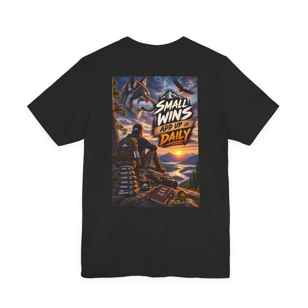 T-shirt WiLD VecMan « Small Wins Add Up Daily »