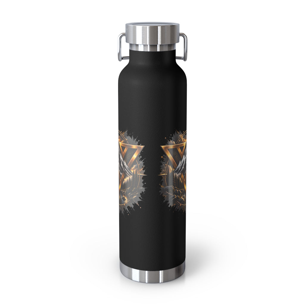WiLD VecMan Copper Water Bottle, 22oz