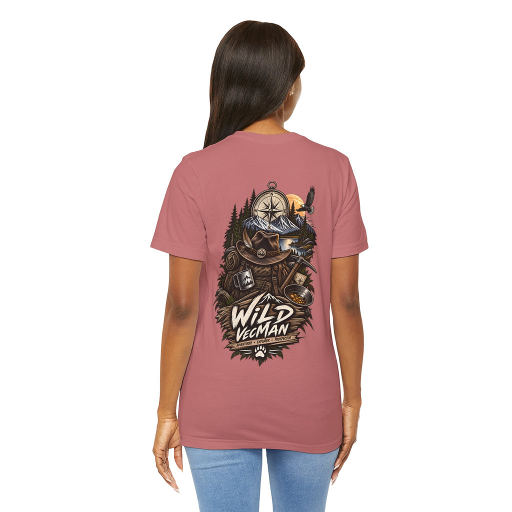 WiLD VecMan Compass & Forest T-Shirt