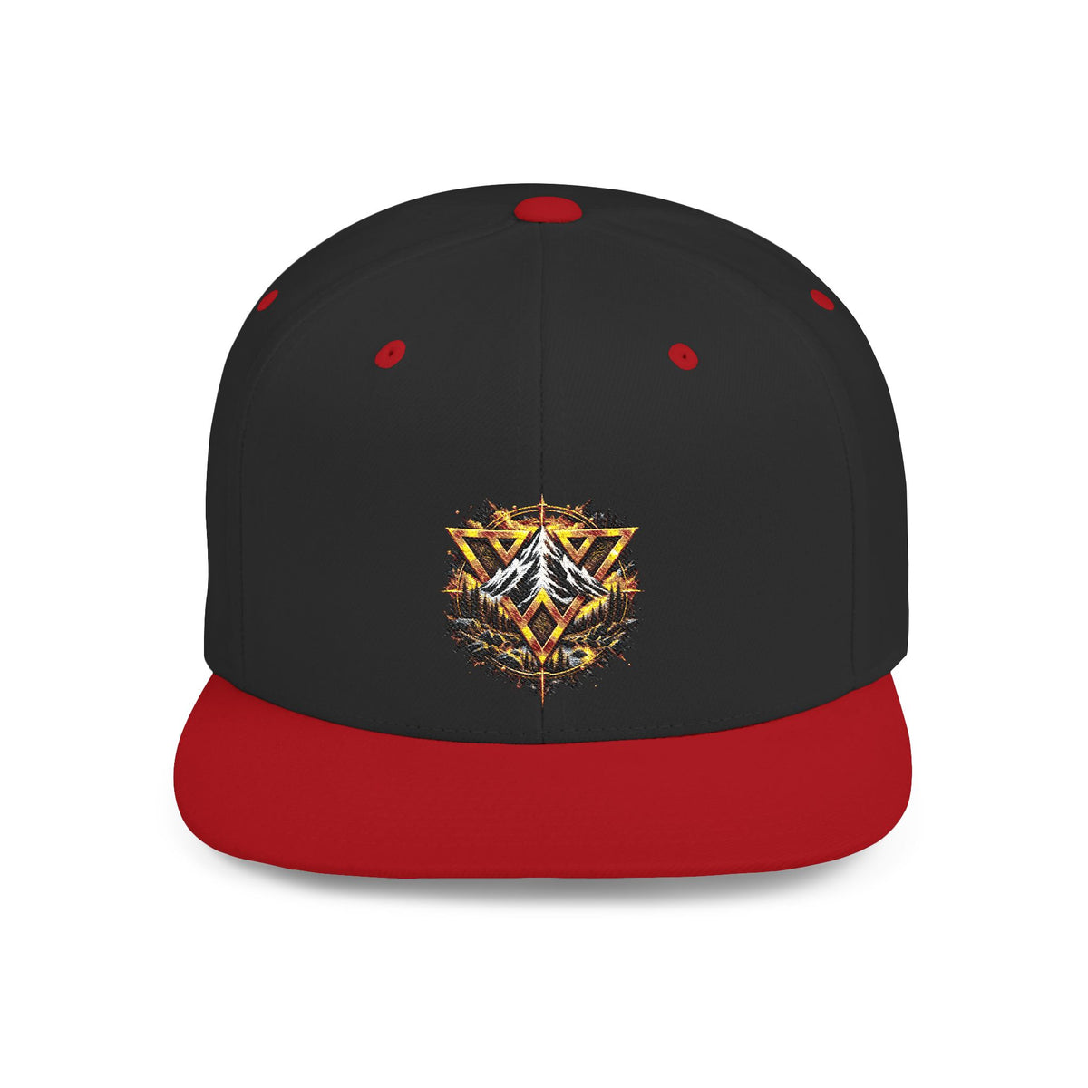 WildVecan Gold Crest Snapback Hat
