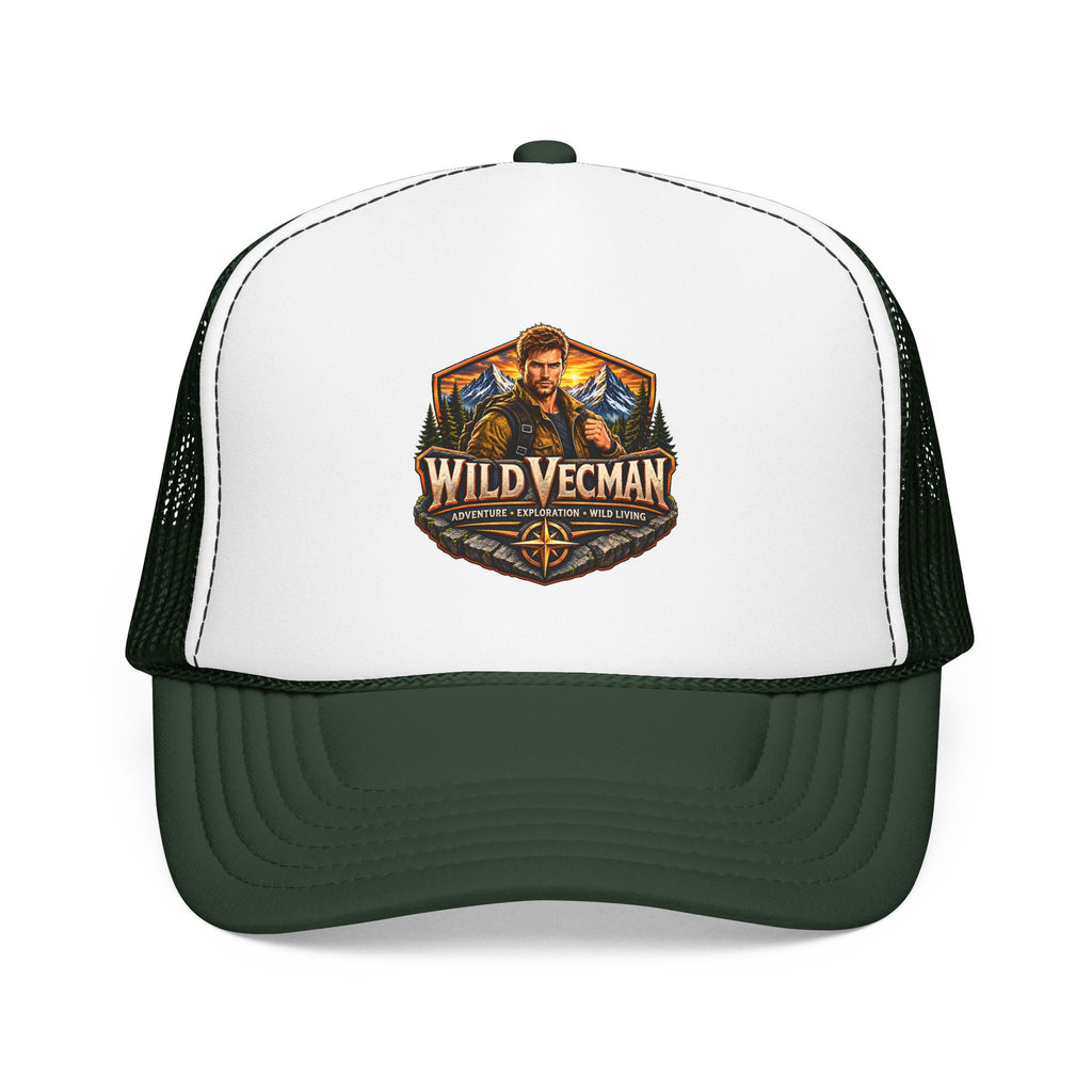 Casquette Trucker Wild Vecman - Casquette d'aventure en plein air