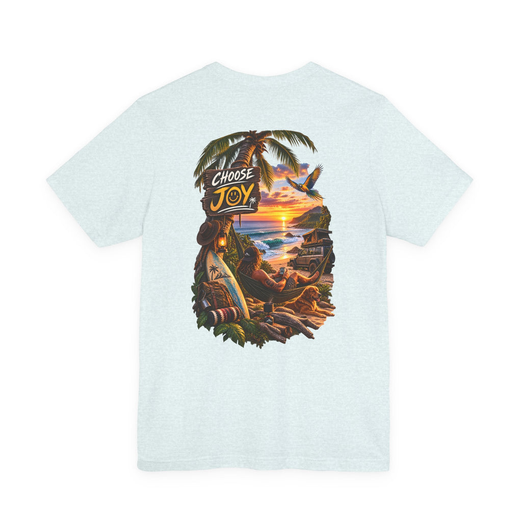 T-shirt Choose Joy Tropical Sunset
