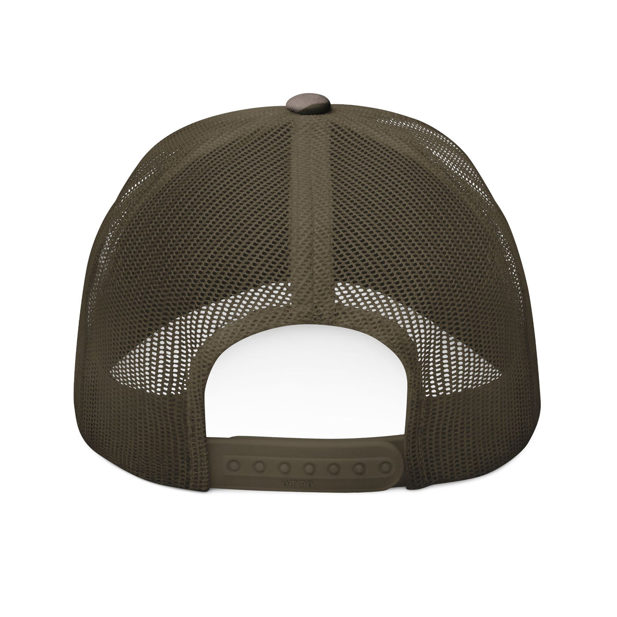 Camo Trucker Hat — Embroidered Outdoor WiLD VecMan Cap