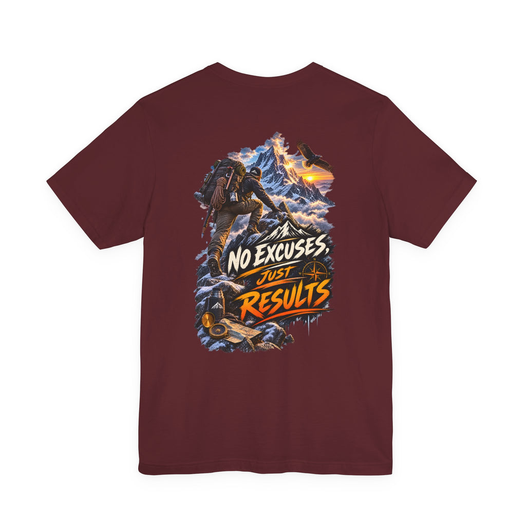 T-shirt WiLD VecMan « Pas d'excuses, juste des résultats »