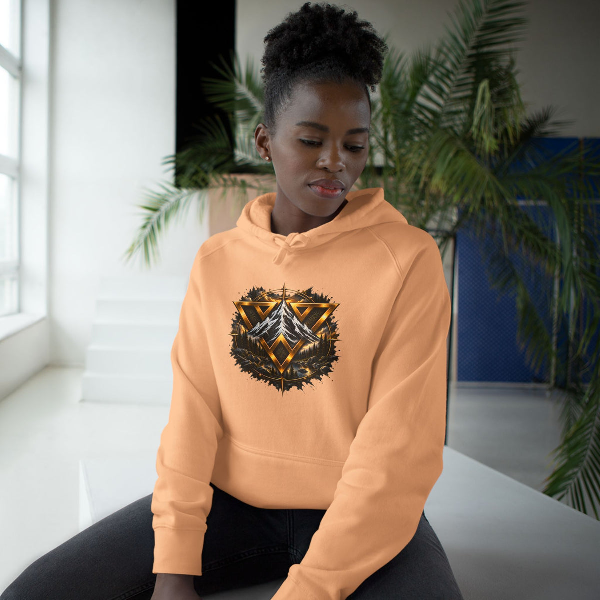 WilD VecMan Hoodie — "We Suffer Because We Think Everything Is Permanent" Inspirational Graphic Hoodie