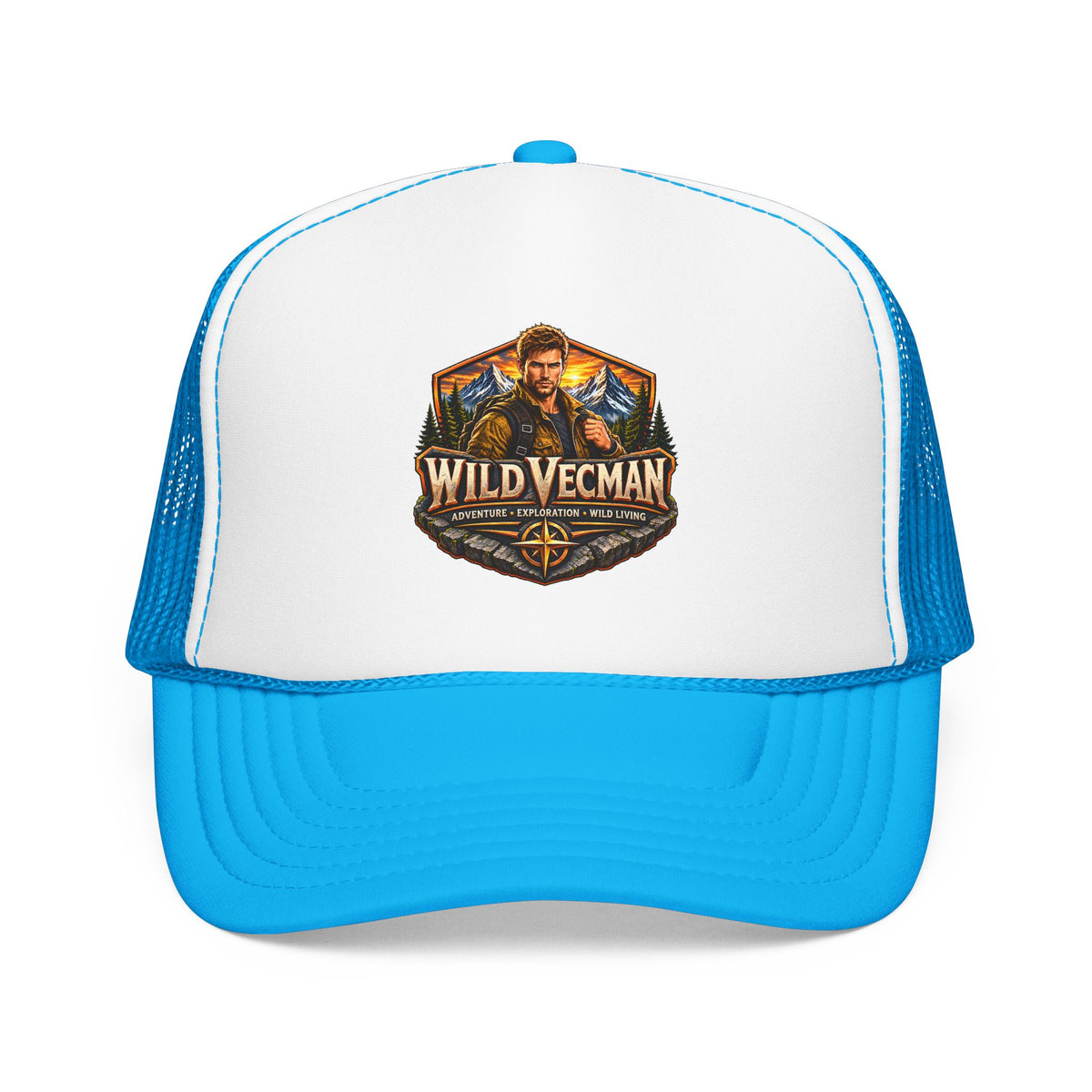 Wild Vecman Trucker Hat - Adventure Outdoors Cap