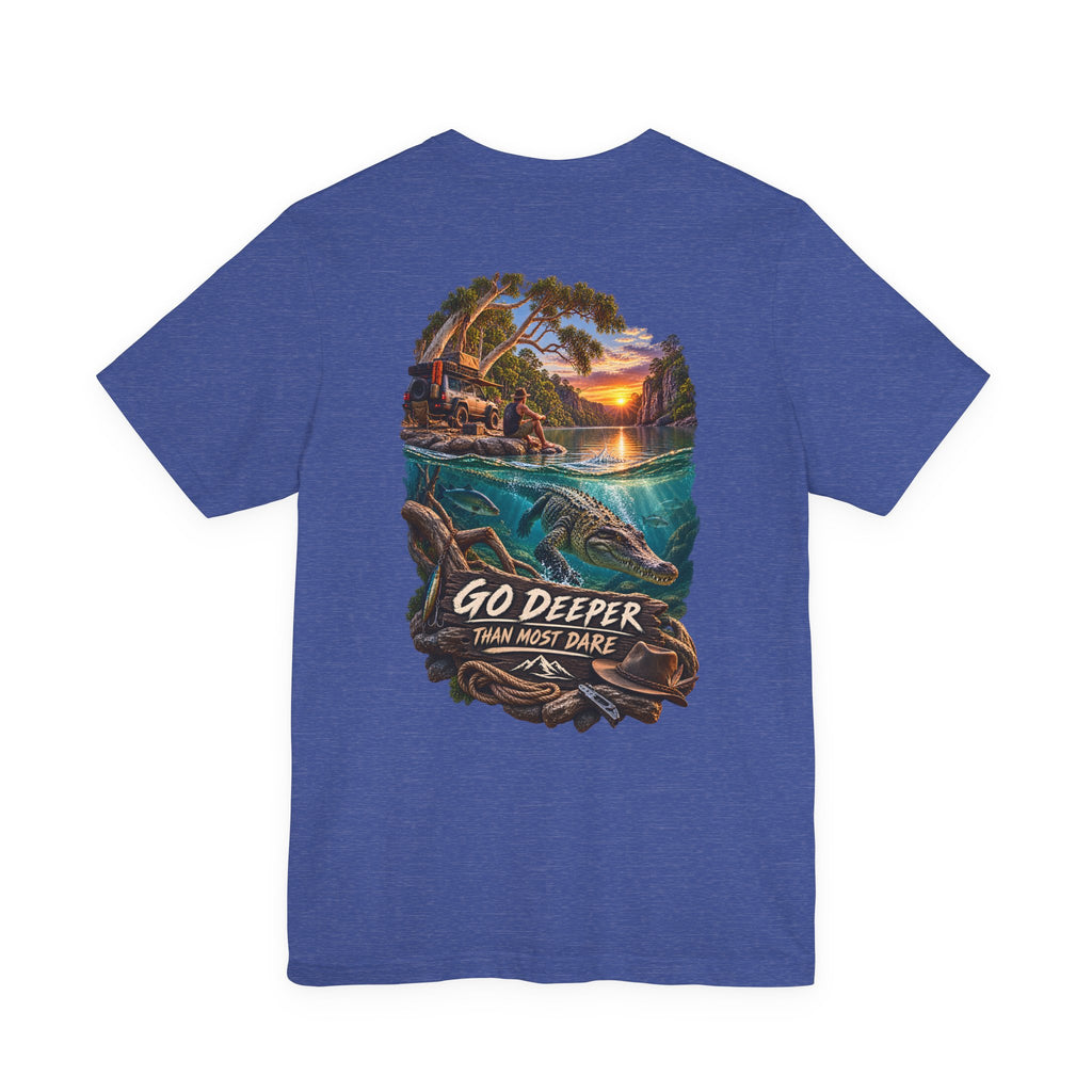 Allez plus loin que la plupart n'osent le faire - T-Shirt WiLD VecMan