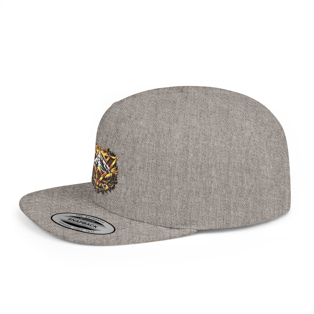 WildVecman Gold Crest Snapback Hat