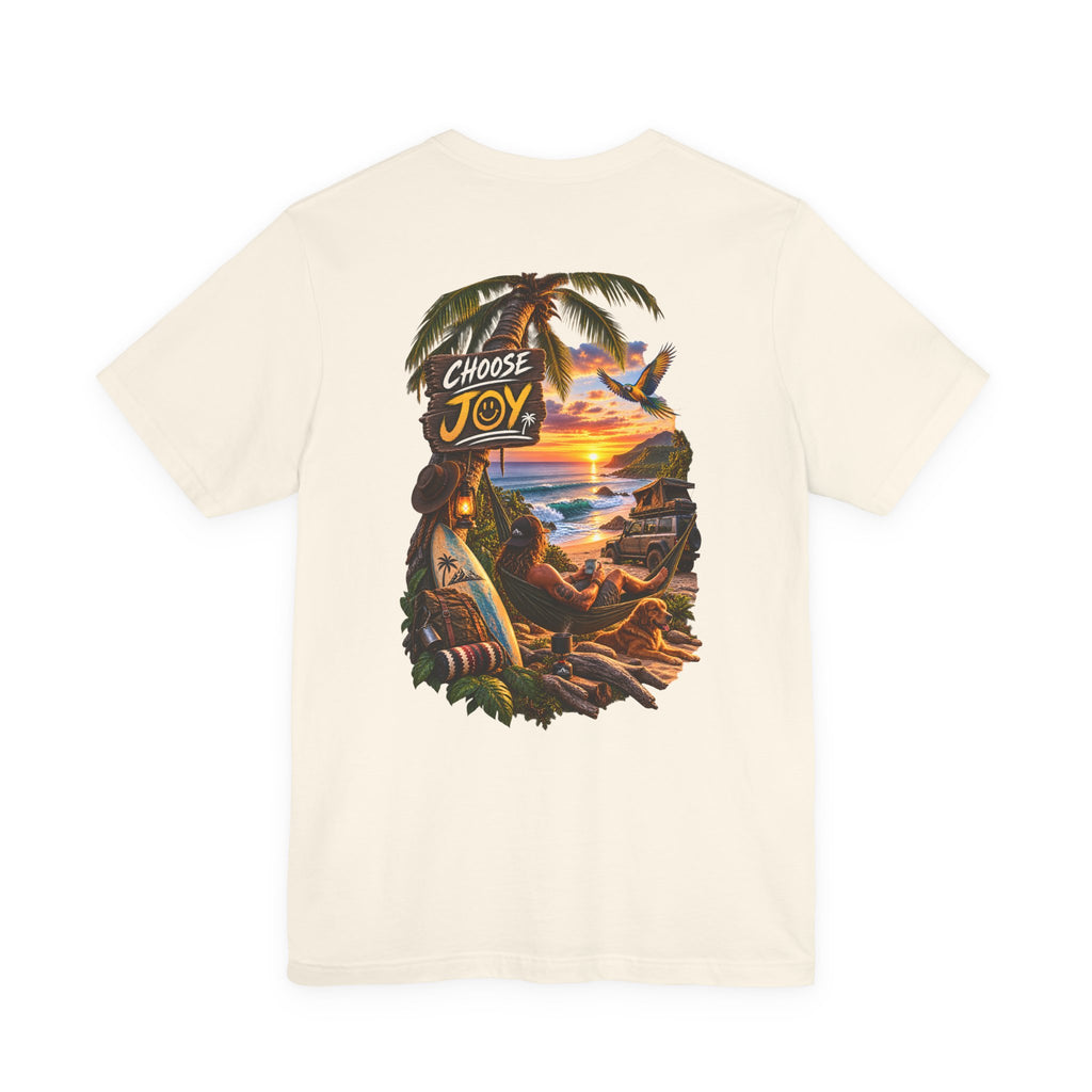T-shirt Choose Joy Tropical Sunset
