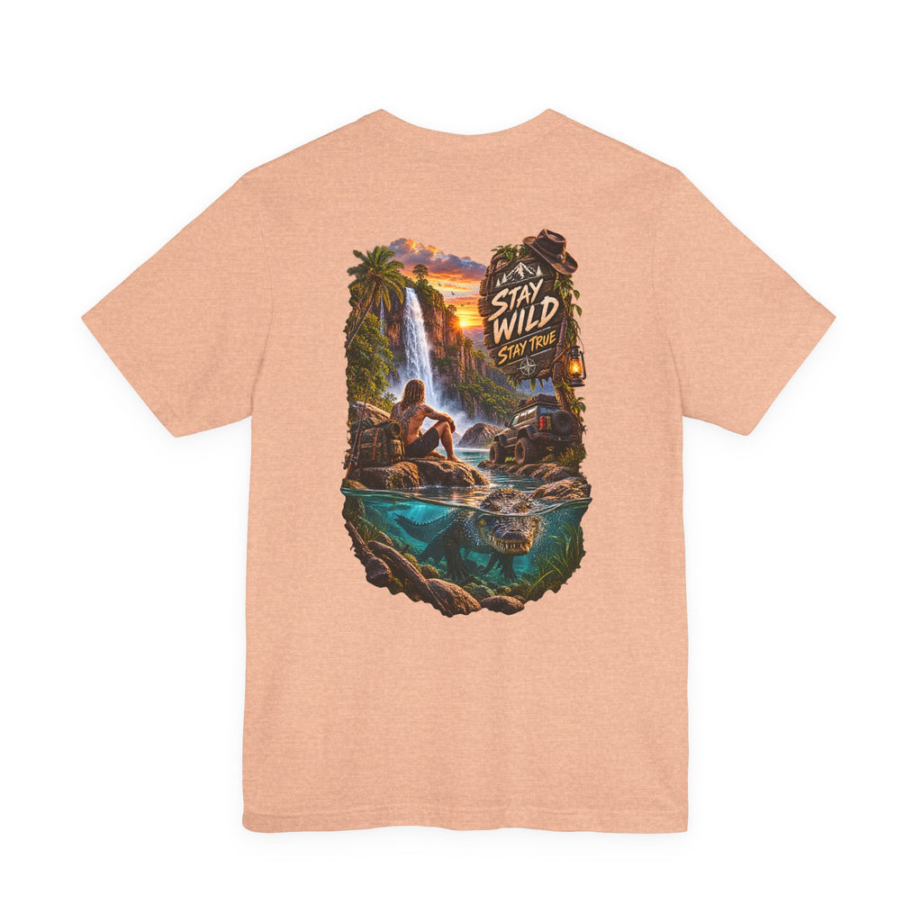 Rester sauvage, rester soi-même - T-shirt WiLD VecMan