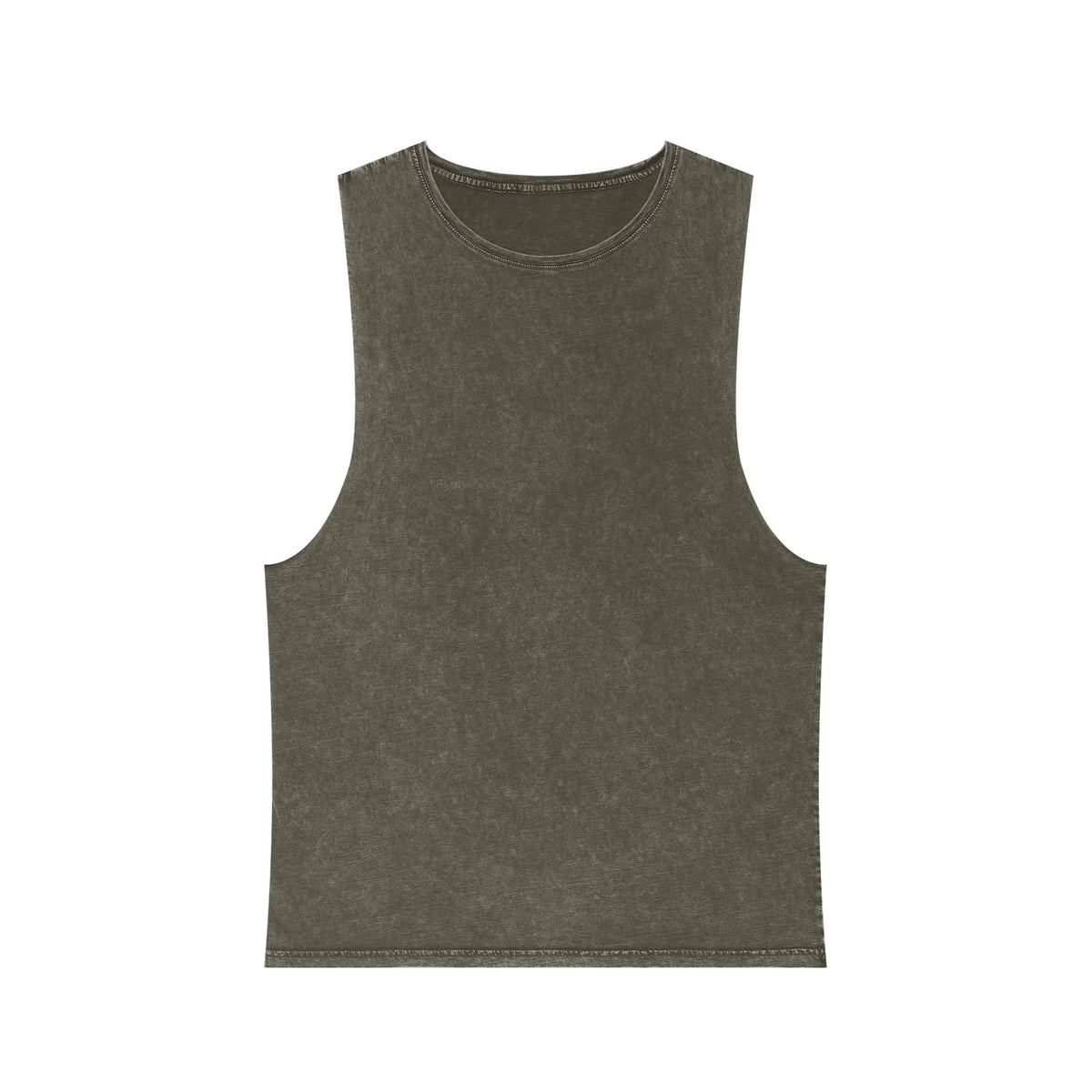 Wild Vecman logo - Compass Tank Top — Vintage Stonewash Adventure Graphic