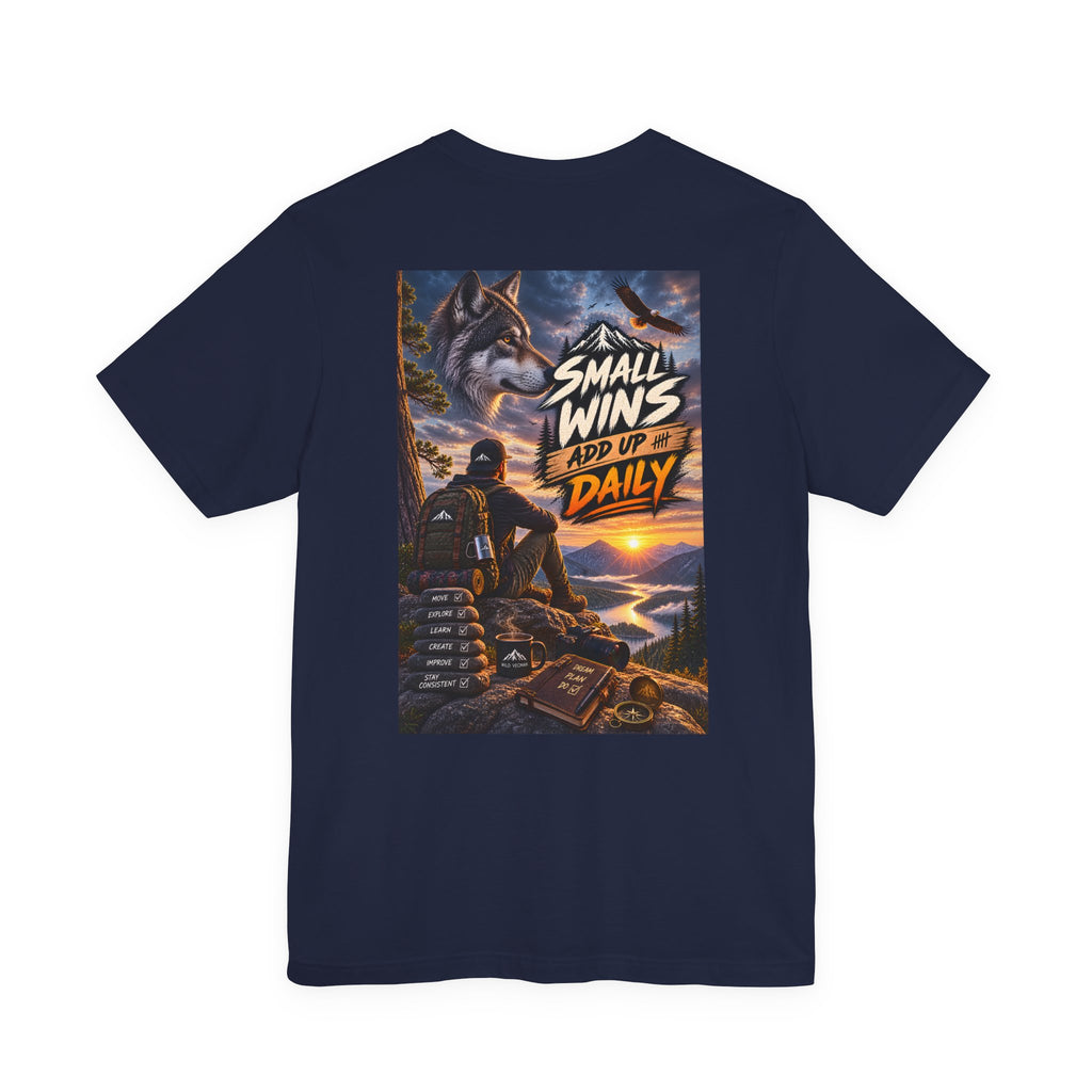 T-shirt WiLD VecMan « Small Wins Add Up Daily »