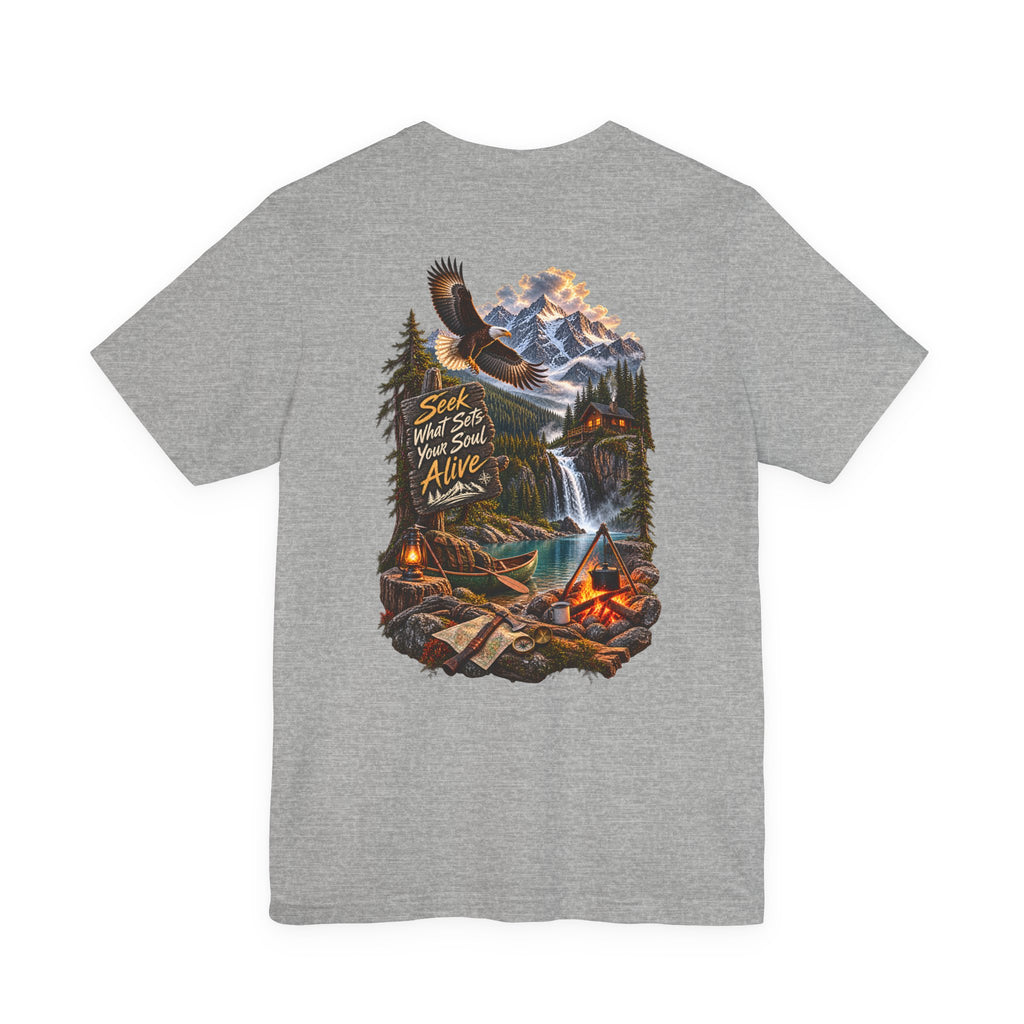 T-shirt « Cherchez ce qui fait vibrer votre âme »