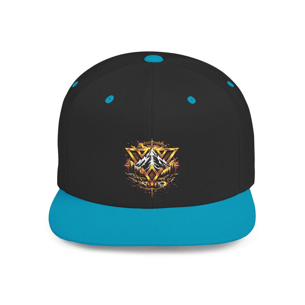 WildVecan Gold Crest Snapback Hat
