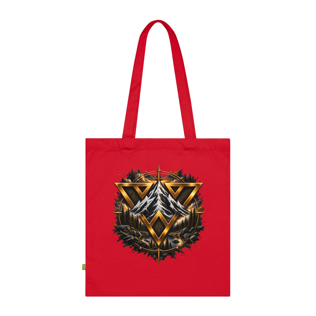 Sac fourre-tout — Sac fourre-tout en coton biologique emblème triangle Viking WilD VecMan