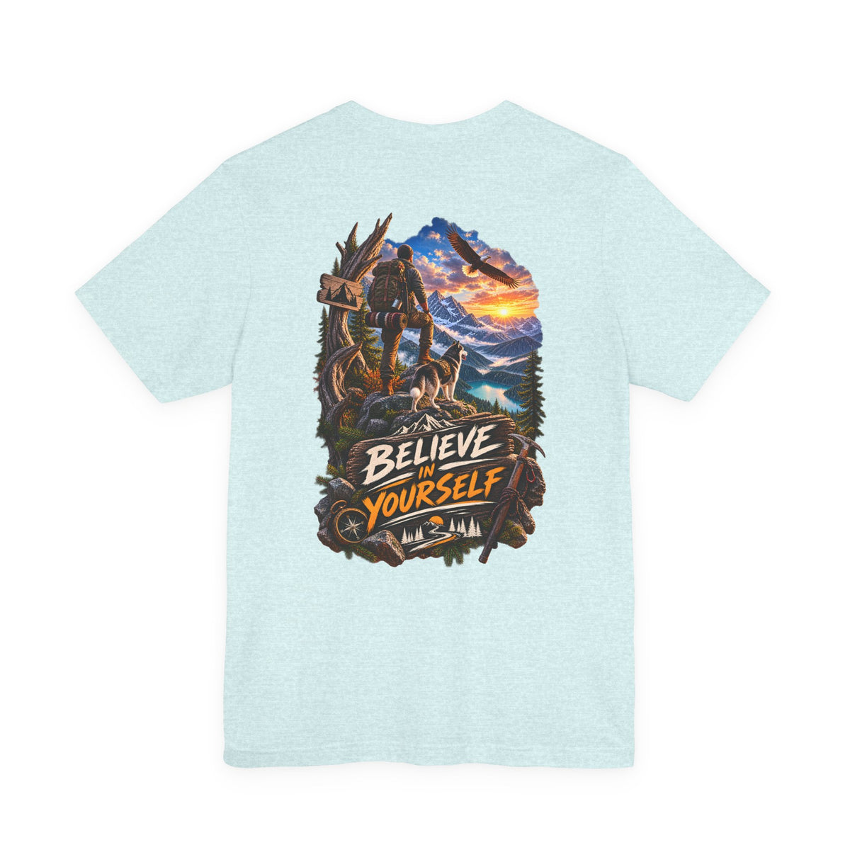 Believe In Yourself Mountain Adventure Tee