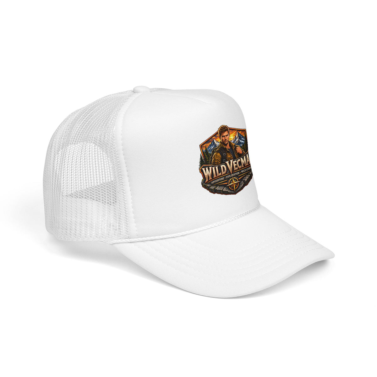 Wild Vecman Trucker Hat - Adventure Outdoors Cap