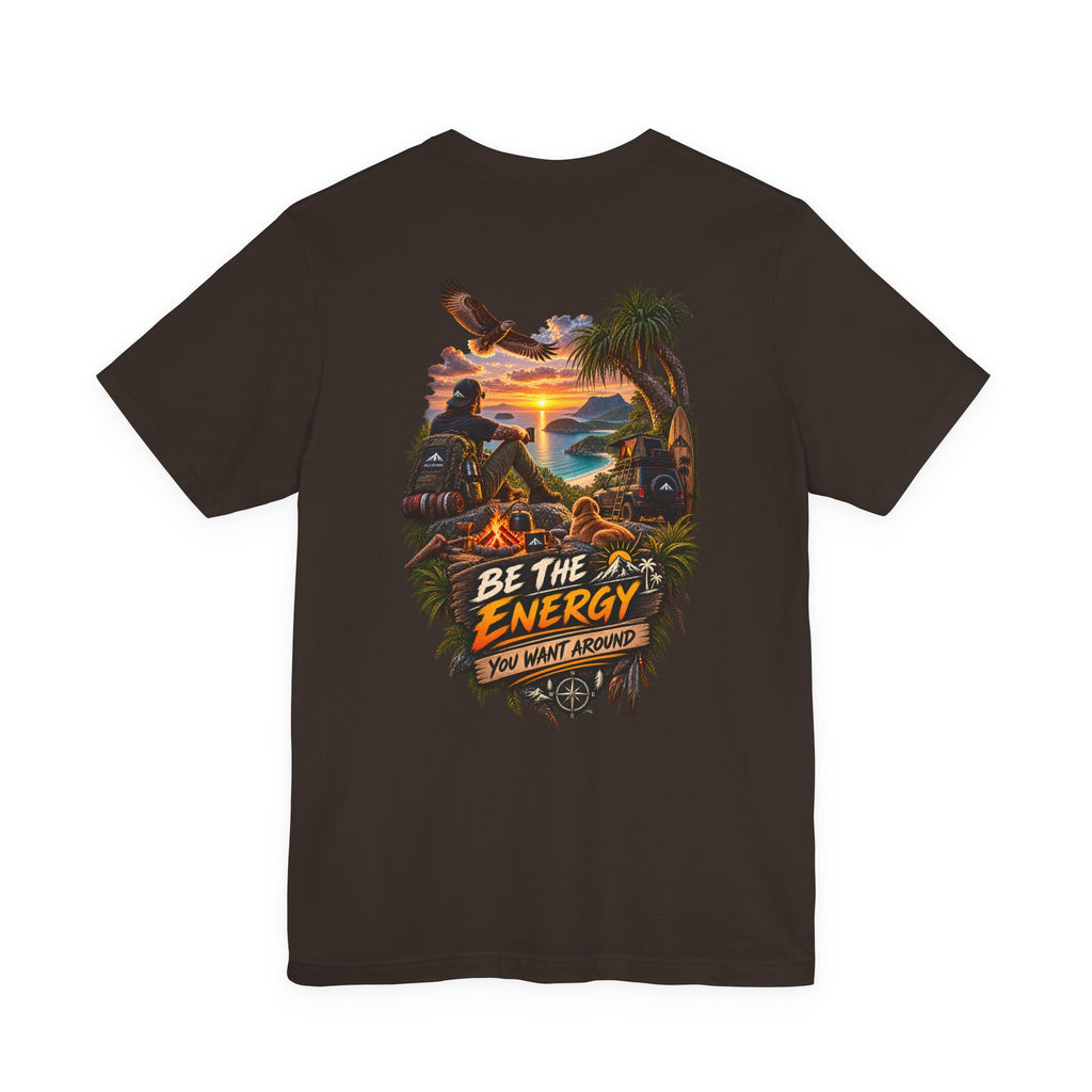 T-shirt Coucher de soleil Be The Energy