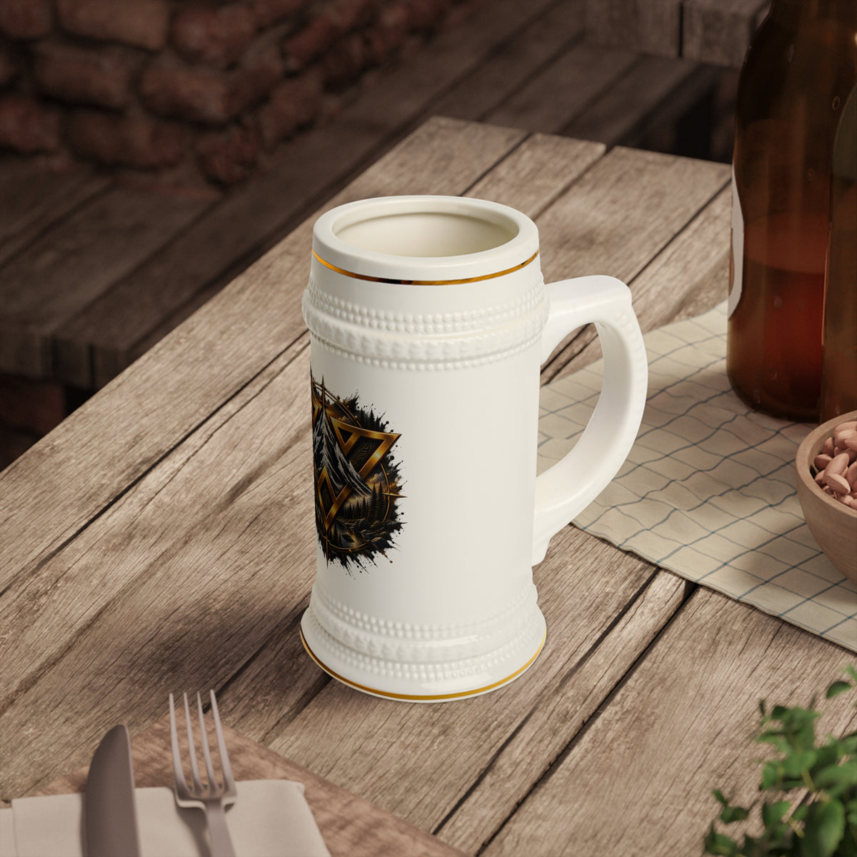 WilD VecMan Beer Stein Mug