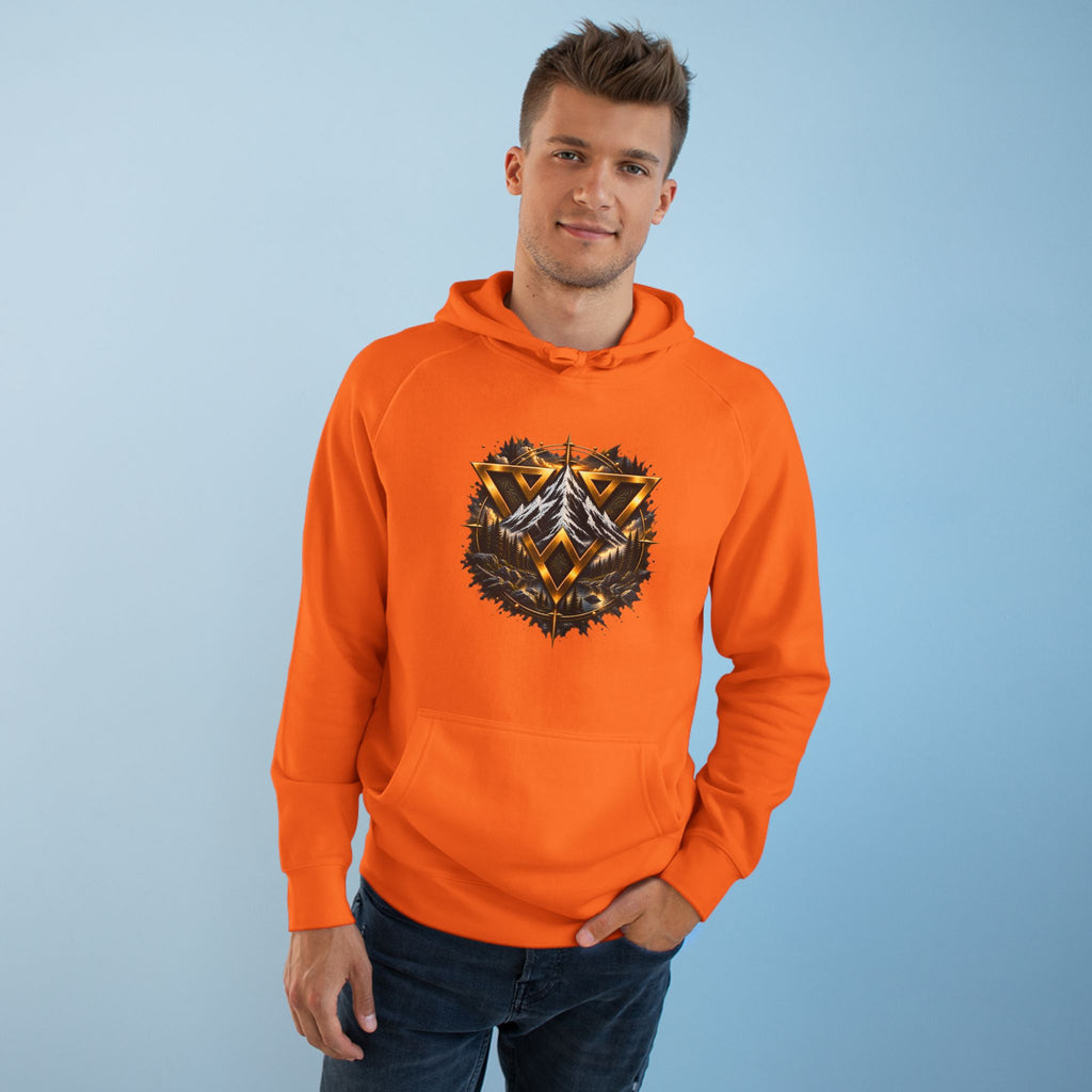 WilD VecMan Hoodie — "We Suffer Because We Think Everything Is Permanent" Inspirational Graphic Hoodie