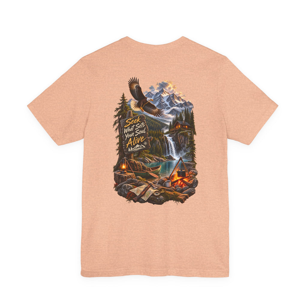 T-shirt « Cherchez ce qui fait vibrer votre âme »