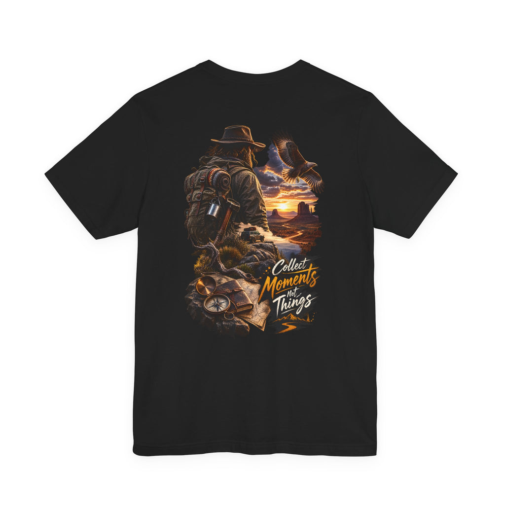 Adventure Tee — “Collect Moments Not Things” Scenic Hiking T-Shirt