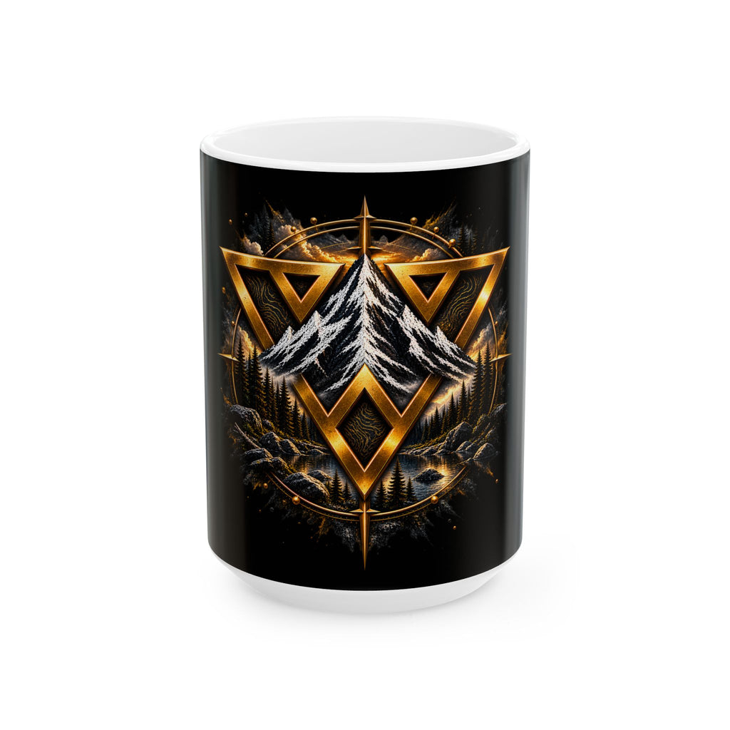 Mug en céramique WiLD VecMan Mountain Compass