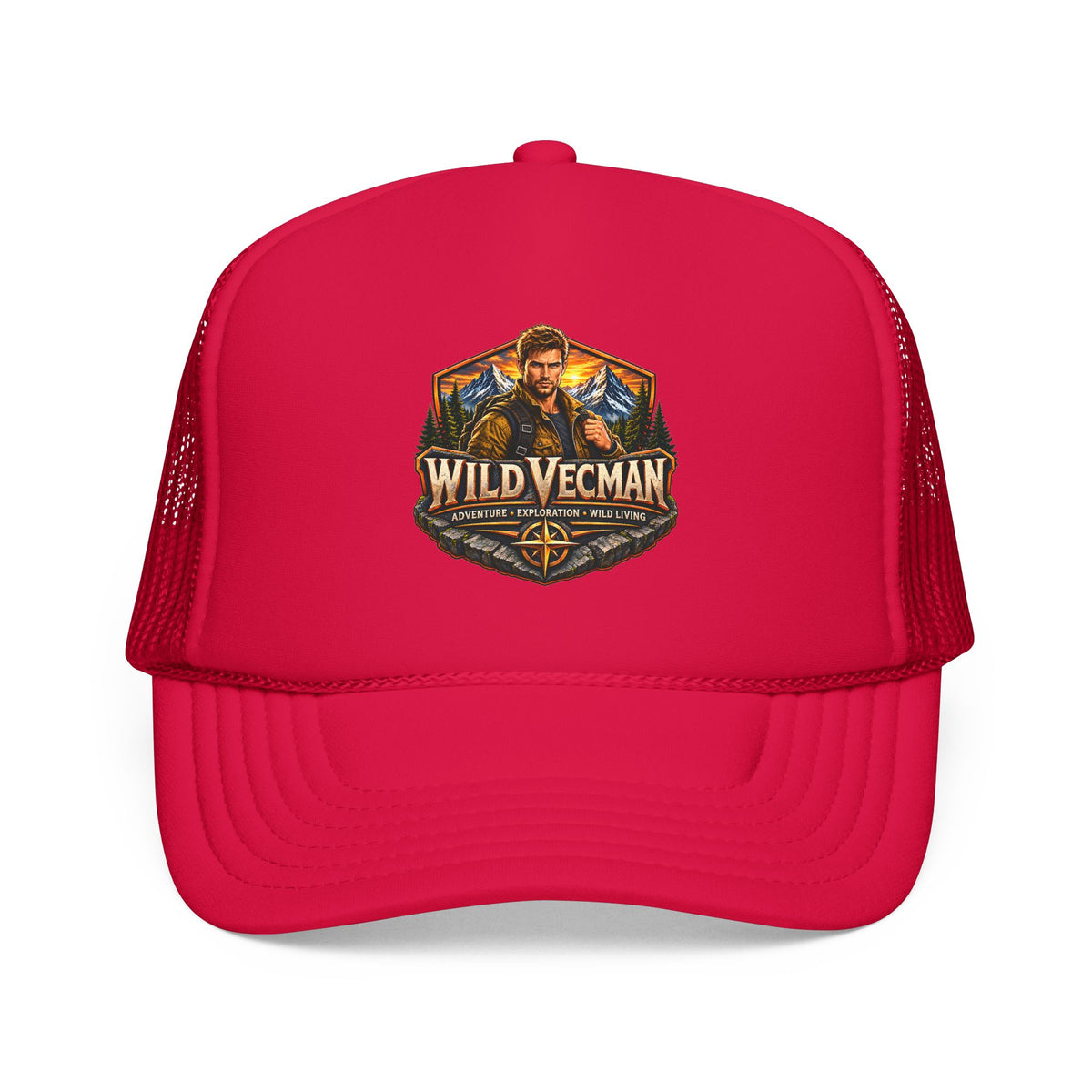 Wild Vecman Trucker Hat - Adventure Outdoors Cap
