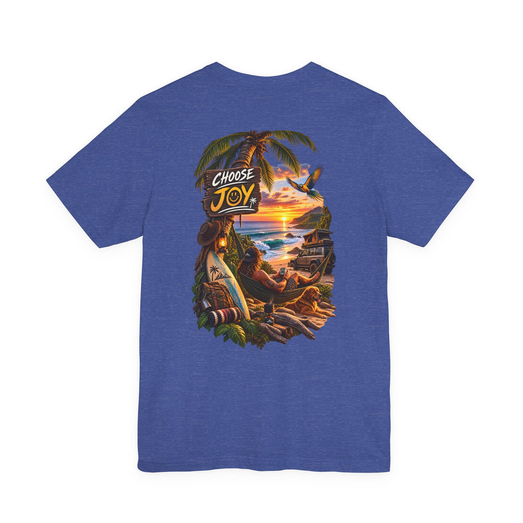T-shirt Choose Joy Tropical Sunset