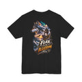 Fear Is an Illusion Wolf T-Shirt — Motivational Nature Graphic Tee