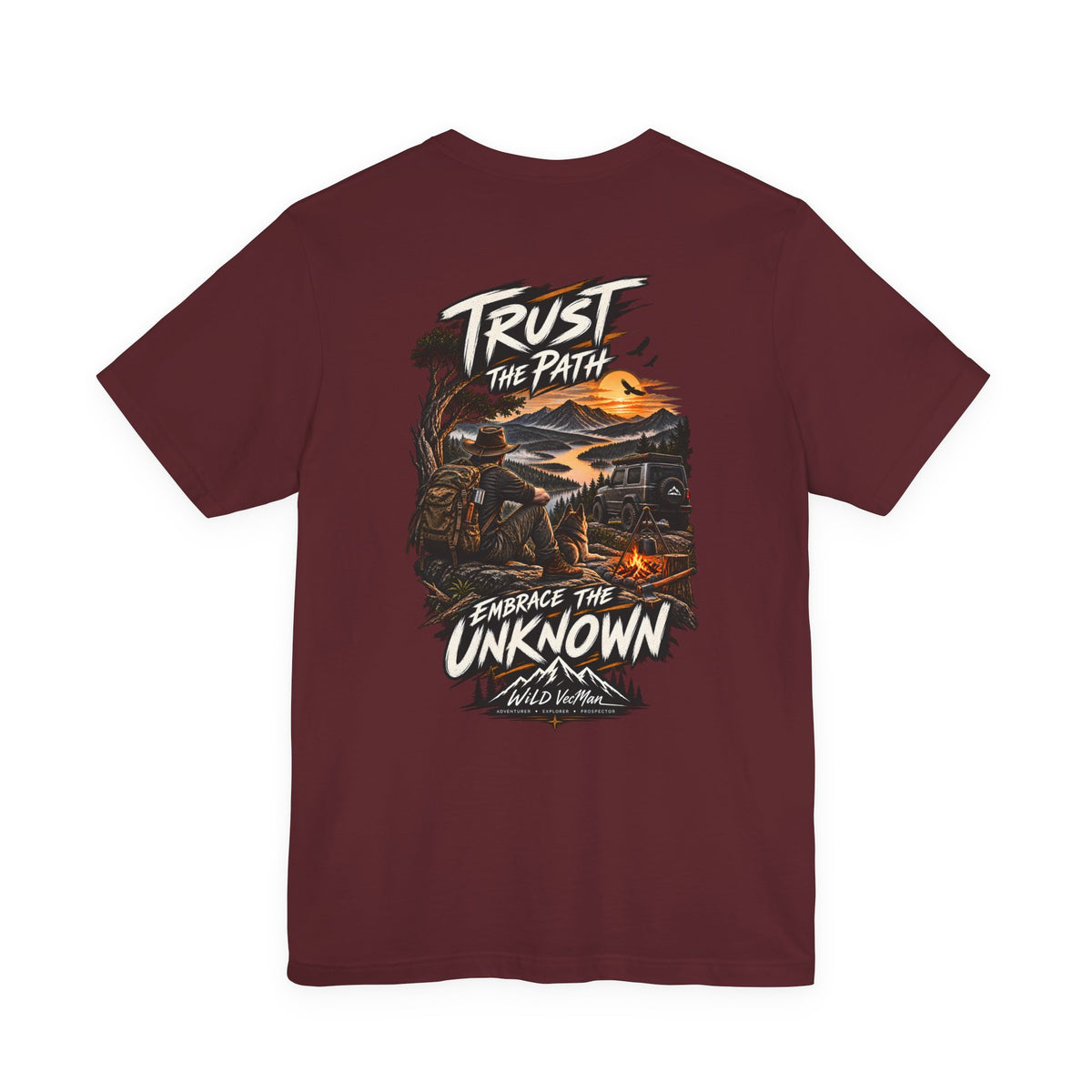 Trust the Path Scenic Graphic Tee — "Embrace the Unknown" Adventure T‑Shirt