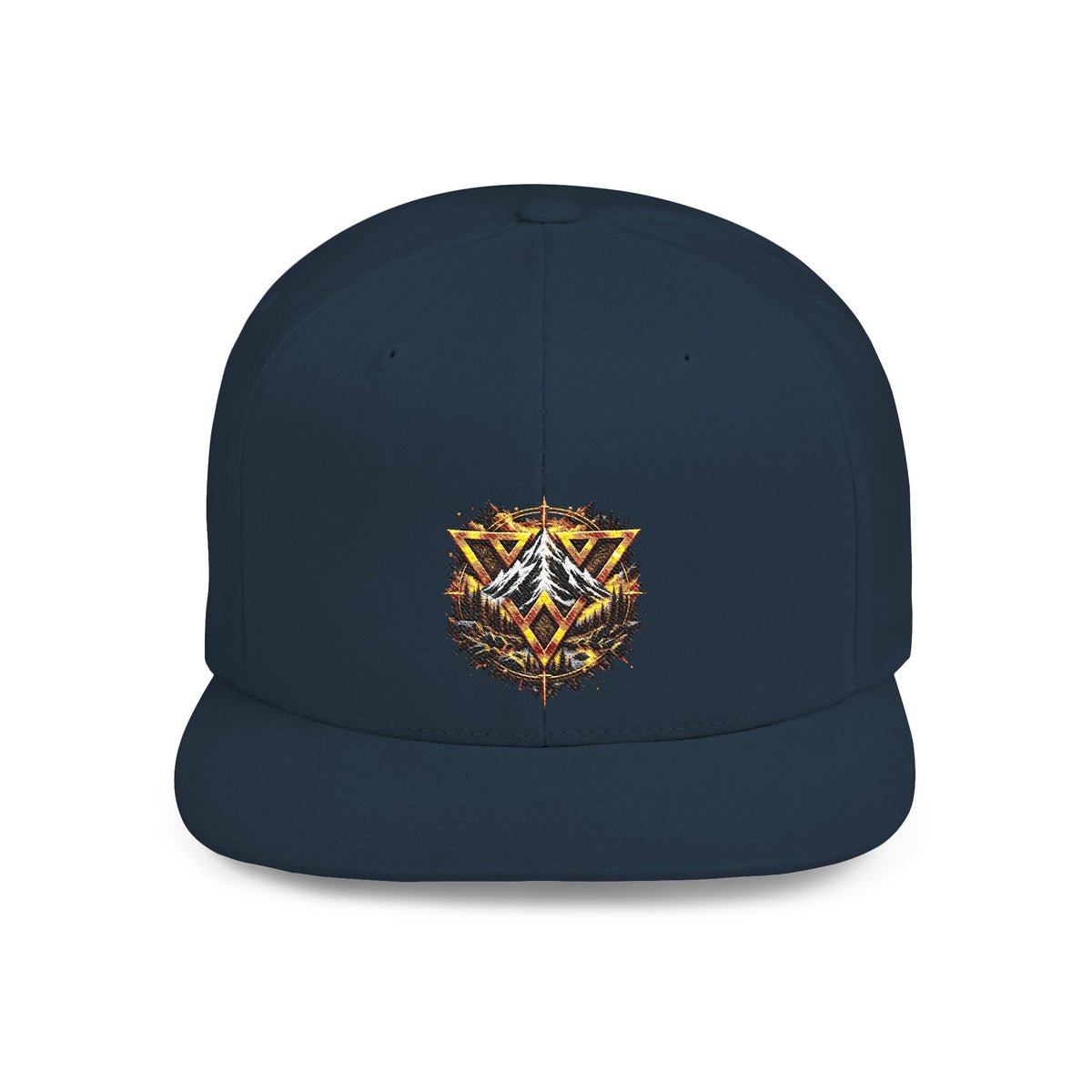 WildVecan Gold Crest Snapback Hat