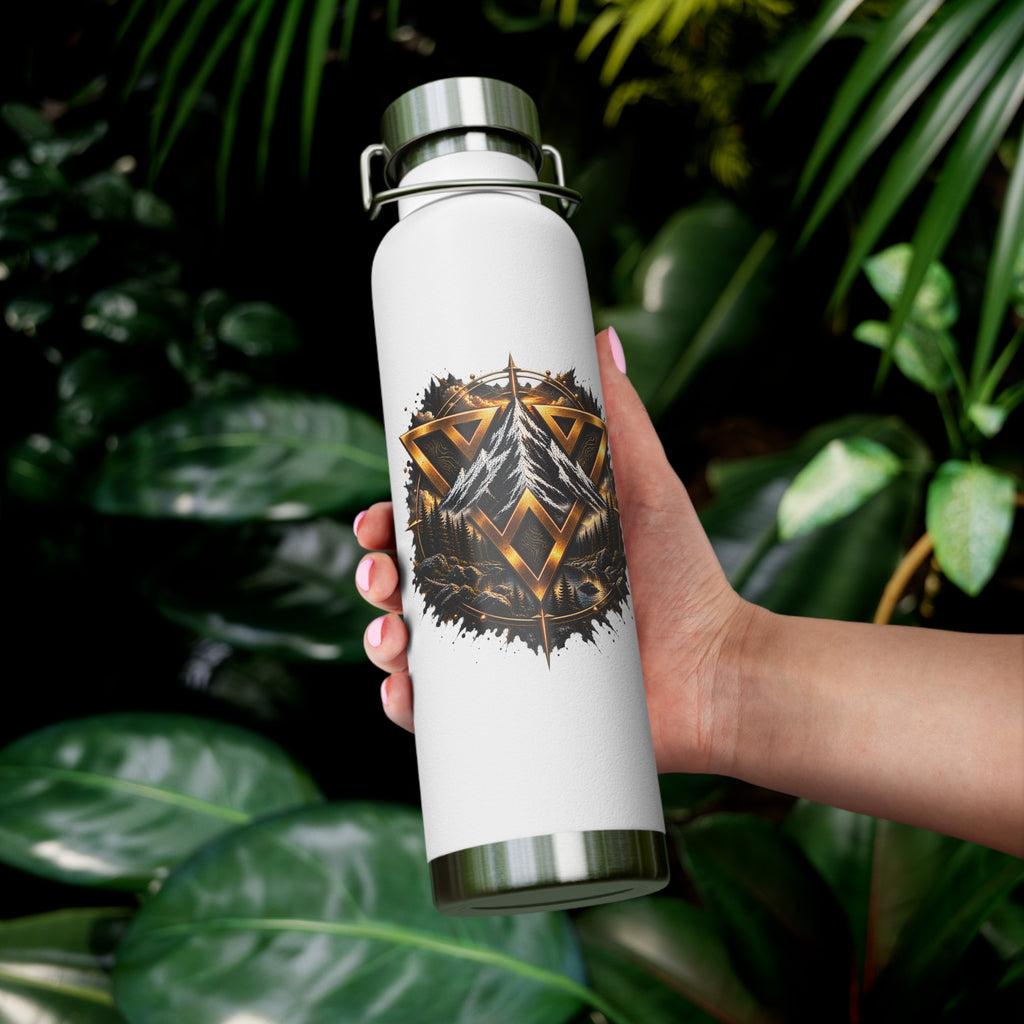22oz Copper Vacuum Insulated Bottle — WilD VecMan Forest Design