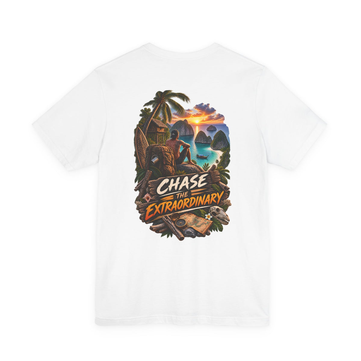 Chase the Extraordinary Tee — Adventure Island Graphic T-Shirt